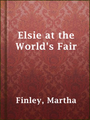 cover image of Elsie at the World's Fair